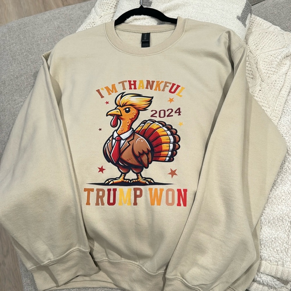 “I’m Thankful Trump Won 2024” Sweater